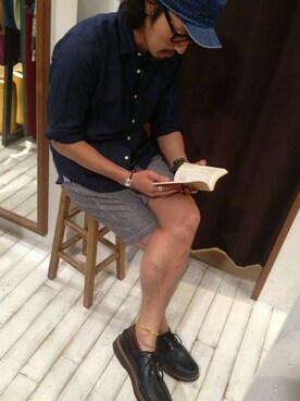 粕谷さんのコーディネート