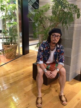 粕谷さんのコーディネート