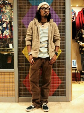 粕谷さんのコーディネート