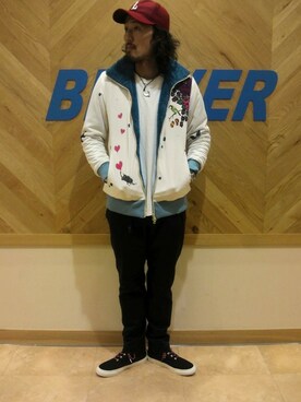 粕谷さんのコーディネート