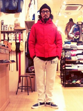 粕谷さんのコーディネート