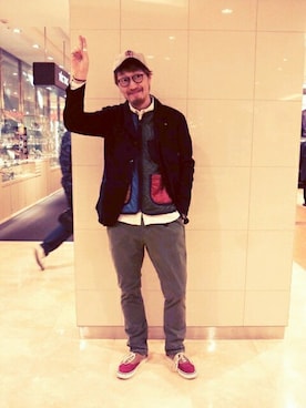 粕谷さんのコーディネート