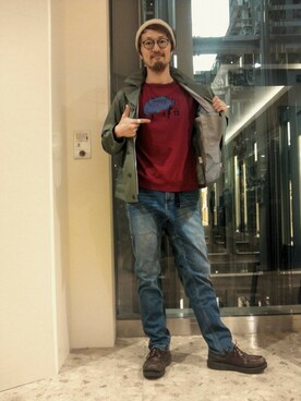 粕谷さんのコーディネート