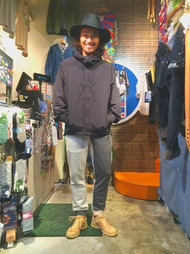 粕谷さんのコーディネート