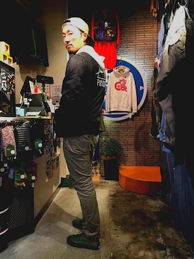 粕谷さんのコーディネート