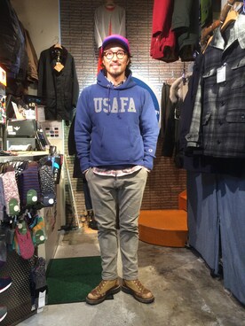 粕谷さんのコーディネート