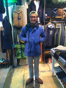 粕谷さんのコーディネート