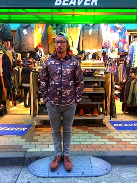 粕谷さんのコーディネート