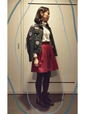 Ayaさん（レディース・165cm）の冬コーディネート