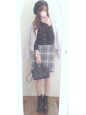 Reinaさん（レディース・157cm）の秋コーディネート