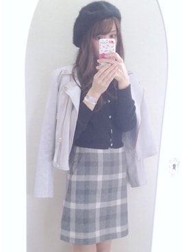 Reinaさん（レディース・157cm）の秋コーディネート