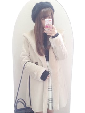 Reinaさん（レディース・157cm）の秋コーディネート