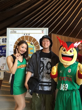 「MAGIC STICK（マジックスティック）のアイテム（ジャージ）」を使った、Shindy88さん（メンズ・177cm）の春コーディネート