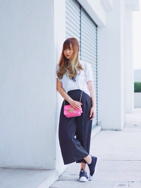 BaoerTangさん（レディース・158cm）の春コーディネート