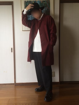 「マーチン」｜「アイテム（その他アウター）」を使った、Kさん（メンズ・178cm）の秋コーディネート