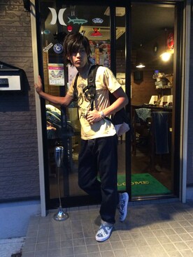 和さん（メンズ・175cm）の夏コーディネート