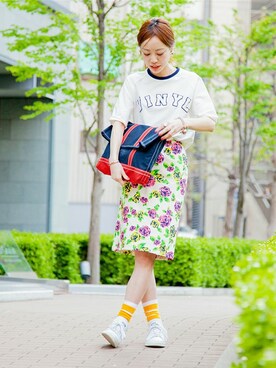 Let's get Flower Prints for WOMENさんのコーディネート