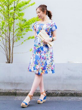 Let's get Flower Prints for WOMENさんのコーディネート