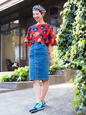 Let's get Flower Prints for WOMENさんのコーディネート