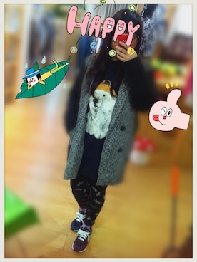「NEWBALANCE」｜「アイテム（ワンピース/ドレス）」を使った、k_fokさん（レディース・155cm）の春コーディネート
