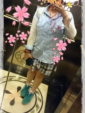 「アイテム（その他）」を使った、k_fokさん（レディース・155cm・100代）の春コーディネート