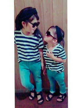 N★Mさん（キッズ・120cm）の夏コーディネート