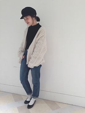 まるこさん（レディース・150cm）の秋コーディネート