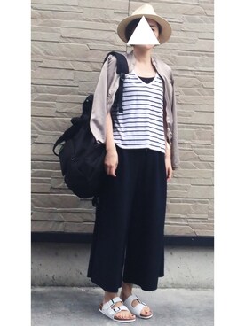 「PORTER（ポーター）のユニオン リュックサック（バックパック/リュック）」を使った、norieさん（レディース・163cm）の秋コーディネート