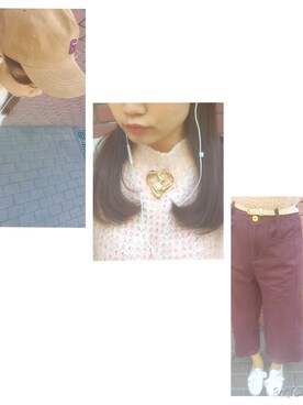 「コーデュロイキャップ」｜Chaoさん（レディース・158cm）の秋コーディネート