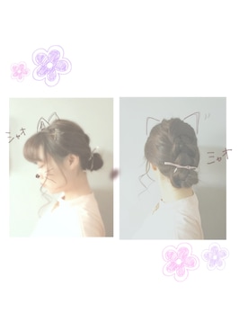「MYne（マイン）のアイテム（アクセサリー）」を使った、Chaoさん（レディース・158cm）の冬コーディネート