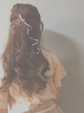 「hairarrange」｜Chaoさん（レディース・158cm）の春コーディネート