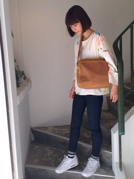「akanene」｜潮田あかりさん（レディース・166cm）の春コーディネート