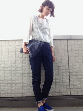 潮田あかりさん（レディース・166cm）の夏コーディネート