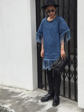 潮田あかりさん（レディース・166cm）の夏コーディネート