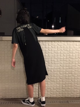 「背中で語る」｜潮田あかりさん（レディース・166cm）の春コーディネート
