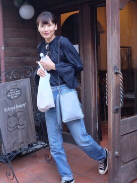 潮田あかりさん(レディース・166cm)の秋コーディネート