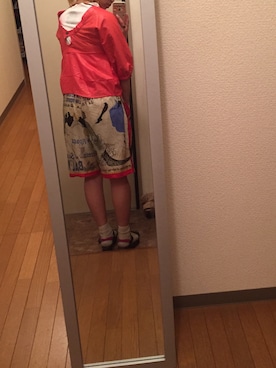 「SLANT WISE（スラントワイズ）のアイテム」を使った、タナカヒカリさん（レディース・154cm）の夏コーディネート