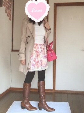 かおさん（レディース・156cm）の春コーディネート