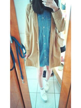 Kさん（レディース・162cm）の春コーディネート