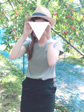 ククコさん（レディース・166cm）の夏コーディネート