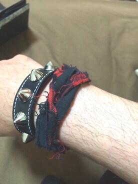 「666（シックスシックスシックス）のアイテム（アクセサリー）」を使った、しょういち！さん（メンズ・177cm）の夏コーディネート