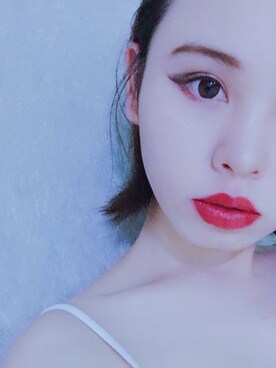 「Dior（ディオール）のアイテム（口紅/リップティント/グロス、レッド系）」を使った、Kyyyyyylinさん（レディース・162cm）の春コーディネート