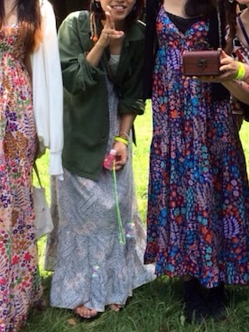 「Kai Lani（カイラニ）のアイテム」を使った、Rie Tsujiさん（レディース・167cm）の秋コーディネート