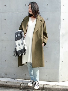 Tamuraさん（レディース・165cm）の秋コーディネート