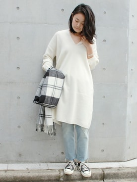 Tamuraさん（レディース・165cm）の秋コーディネート