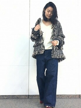 Tamuraさん（レディース・165cm）の冬コーディネート