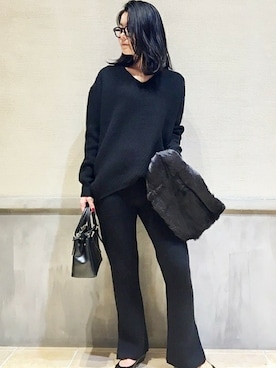 Tamuraさん（レディース・165cm）の冬コーディネート