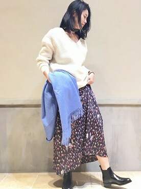 Tamuraさん（レディース・165cm）の冬コーディネート