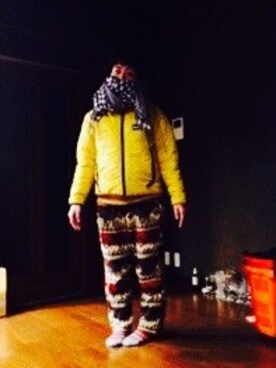 「アイテム（手袋）」を使った、Ai さん（レディース・152cm）の冬コーディネート