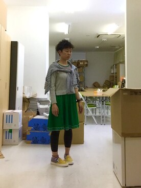 Ai さん（レディース・152cm）の春コーディネート